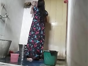 Cute Next Door Tamil Girl Filmed While In Shower