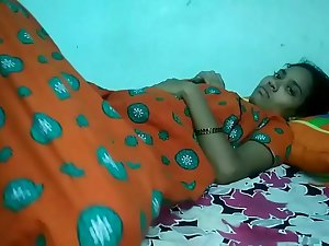 Adorable tamil young wife having her first time sex
