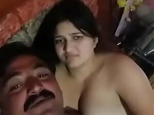 Mature Indian couple sex and romance in bedroom