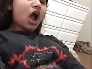 Tamil cute girl fingering licking her orgasm juice