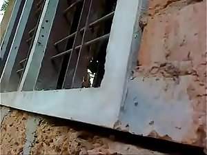 Tamil young couple enjoying on godown