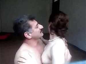 Desi Punjabi Aunty sucked n fucked by hubby wid loud moaning