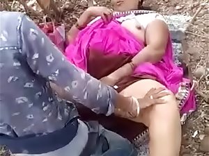 Tamil School Teacher Seducing Her Student In Risky Outdoor Fucking