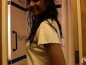 Tamil Teen Divya Shaking Hot Ass In Shower